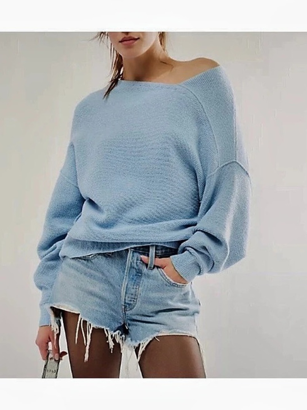 Free People Ottoman Check Sweater